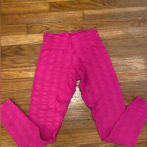 Bright pink booty by brabants leggings